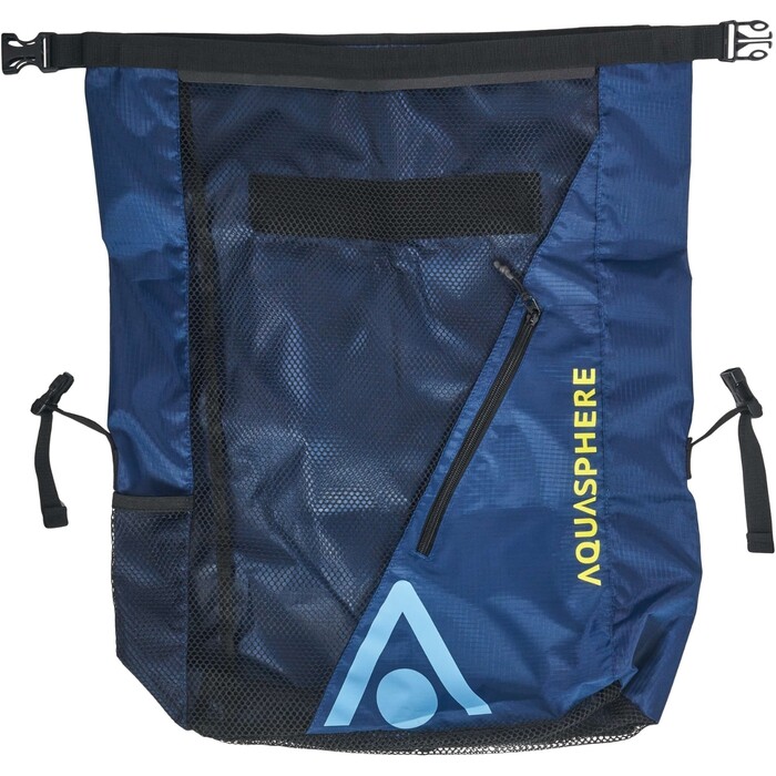 2024 Aquasphere 30L Gear Mesh Backpack SA2170401 - Navy Blue / Black